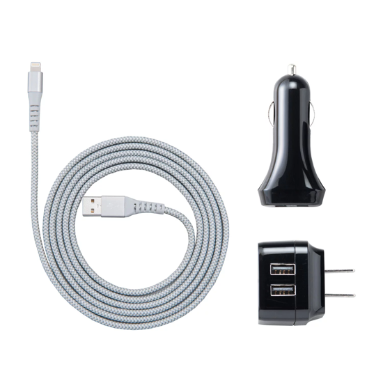 Picture of Member's Mark Lightning USB Power Pack Car & Wall Charger
