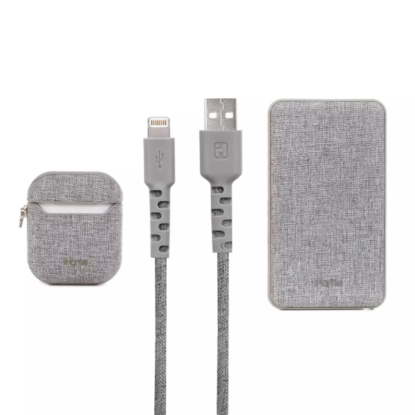 Picture of iHome On the Go 3-Piece Charging Bundle with Bonus AirPods Case - Various Colors