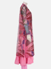 Pink Embroidered Joysree Silk Shalwar Kameez Set with Coaty