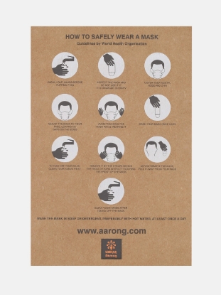 Midnight Blue Wax Dyed Brush Painted and Embroidered Tussar Silk HERSTORY Shalwar Kameez with Mask