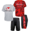 Champion 3-Piece Boys' Shirt and Short Set