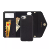Picture of HABITU iPhone 6/7/8/SE - Selene Crossbody Wallet Case - Black Vegan Leather Wallet Crossbody Bag with Mirror Card Slots & 2 in 1 Removable Magnetic Case