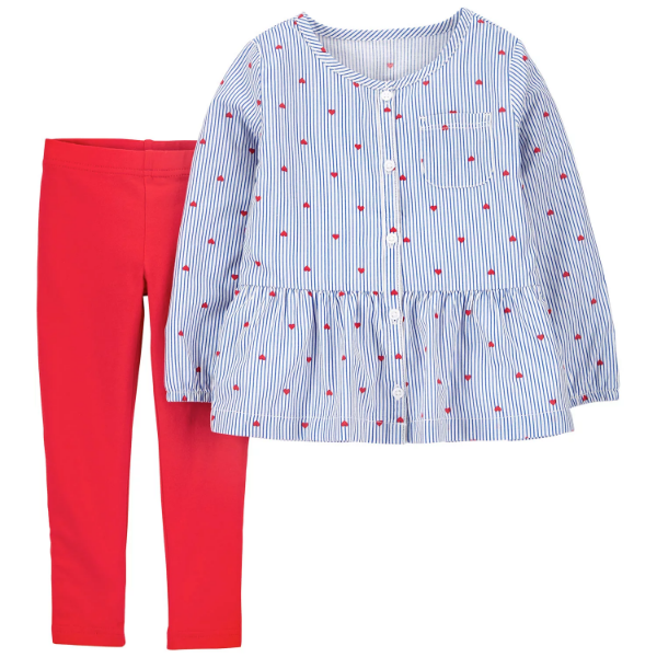 Carter's Girls' 2-Piece Playwear Set