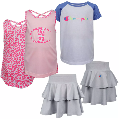 Champion 3-Piece Girls' Shirt and Short Set