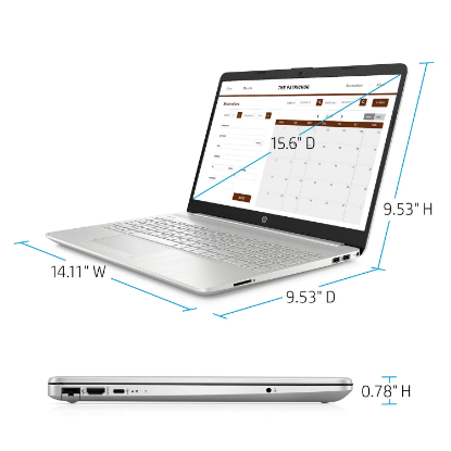 Picture of HP - 15.6" HD Touchscreen Laptop - 11th Generation Core i5-1135G7 - 8GB RAM - 256GB SSD -Keyboard with Numeric Keypad - 2 Year Warranty Care Pack - Windows 10