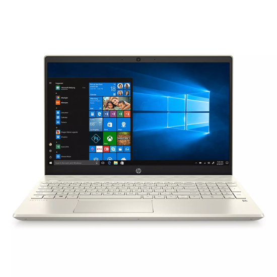 Picture of HP - Pavilion - 15.6" Full HD Touchscreen Laptop - 10th Gen Intel Core i7 Processor - 8GB RAM + 32GB Intel Optane - 512GB Solid State Drive - Backlit Keyboard with Numeric Keypad - 2 Year Warranty Care Pack - Windows 10 Home (Warm Gold)a