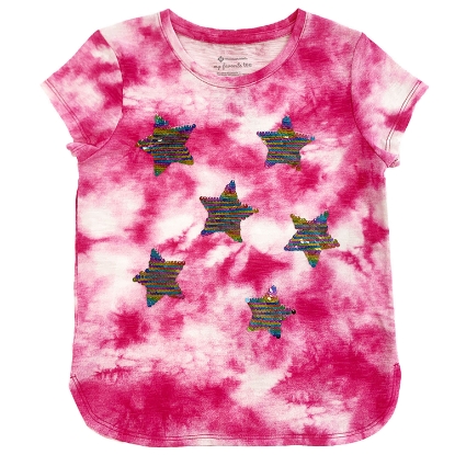 Member's Mark Girl's 2pk Flip Sequin Tee