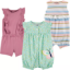 Carter's Girl's 3pk Sunsuits & Rompers