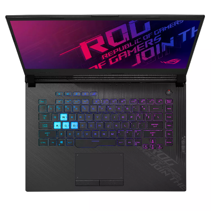 Picture of ASUS - ROG Strix G15 - 15.6" 144Hz Full HD IPS Gaming Laptop - 10th Gen Intel Core i7 - 16GB DDR4 RAM - 512GB PCIe SSD - NVIDIA GeForce GTX 1660Ti - RGB Keyboard - Windows 10 Home