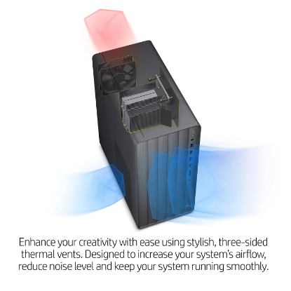 Picture of HP - ENVY - 32" Desktop Bundle - 10th Gen Intel Core i7 - 8GB RAM + 16GB Intel Optane Memory - 1TB HDD - USB Black Wired Keyboard and Mouse Combo - 2 Year Warranty Care Pack - Windows 10 Home