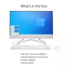 Picture of HP - 23.8" All-in-One Desktop - AMD Ryzen 3 3250U Processor - 8GB Memory - 1TB Hard Drive - USB White Wired Keyboard and Mouse Combo - HP Privacy Camera - 2 Year Warranty Care Pack - Windows 10 Home