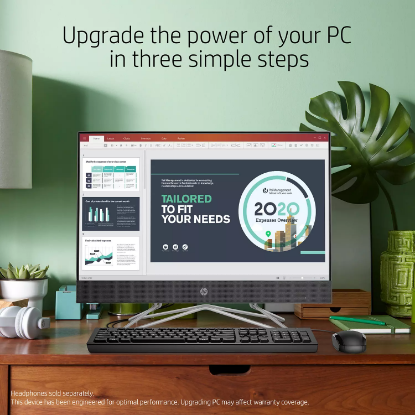 Picture of HP - 23.8" Full HD Touch All-in-One - 10th Gen Intel Core i5 - 8GB RAM + 16GB Intel Optane Memory - 1TB Hard Drive - USB Black Wired Keyboard and Mouse Combo - HP Privacy Camera - 2 Year Warranty Care Pack - Windows 10 Home