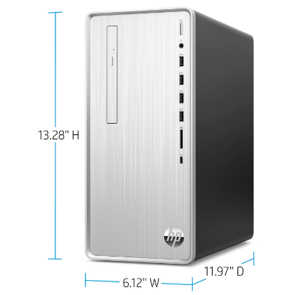 Picture of HP - Pavilion - DesktopTower - 10th Gen Intel Core i3 - 4GB+16GB Intel® Optane™ Memory - 1TB Hard Drive - USB Black Wired Keyboard and Mouse Combo - 2 Year Warranty Care Pack - Windows 10 Home