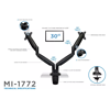 Picture of Mount-It! MI-1772B Dual Monitor Mount With Gas Spring Arms