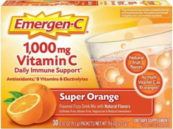 Picture of Emergen-C 1000 mg Vitamin C Dietary Supplement Drink Mix Tangerine - 30 Count