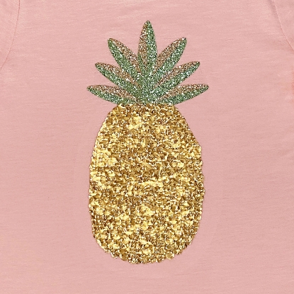 Member's Mark Girl's 2pk Flip Sequin Tee