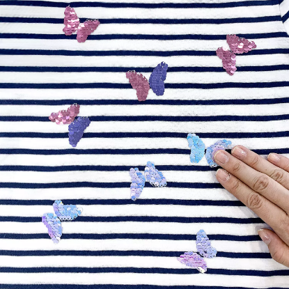 Member's Mark Girl's 2pk Flip Sequin Tee