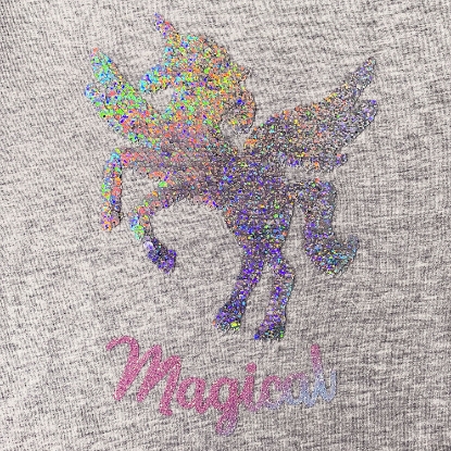 Member's Mark Girl's 2pk Flip Sequin Tee
