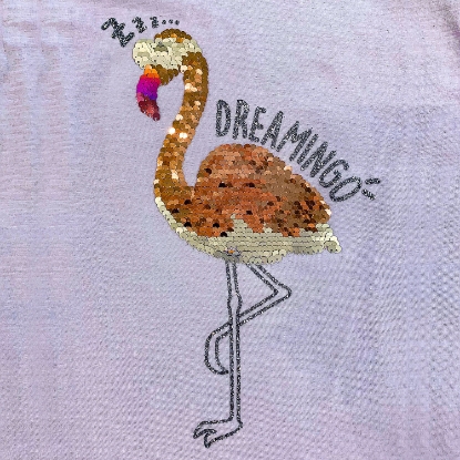 Member's Mark Girl's 2pk Flip Sequin Tee