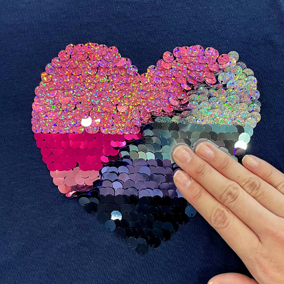 Member's Mark Girl's 2pk Flip Sequin Tee