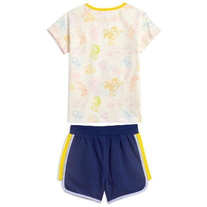 Licensed Girl’s 2PC Reversible Sequin Tee and Short Set