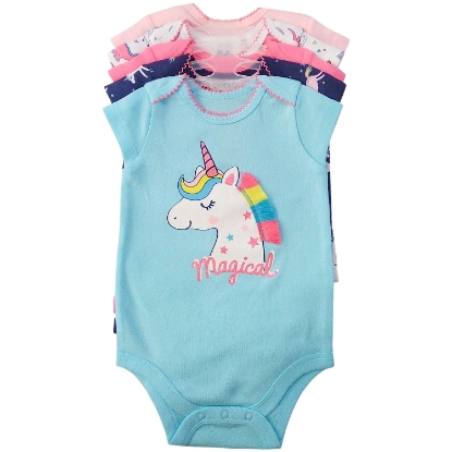 Member's Mark Girls' 5pk Bodysuit