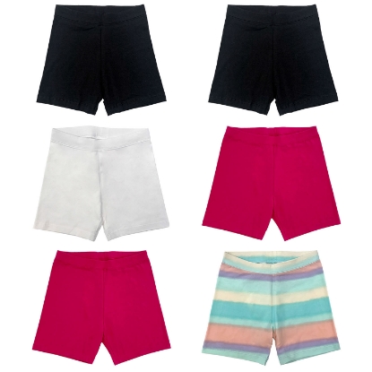 Member's Mark Girl's 6pk Cartwheel Short