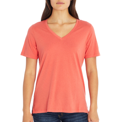 Eddie Bauer Ladies Short Sleeve V-Neck Tee