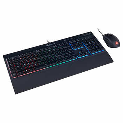 Picture of CORSAIR K55 RGB Gaming Keyboard and Harpoon RGB Gaming Mouse Combo