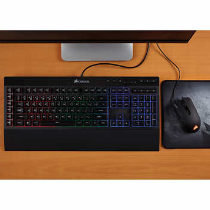 Picture of CORSAIR K55 RGB Gaming Keyboard and Harpoon RGB Gaming Mouse Combo
