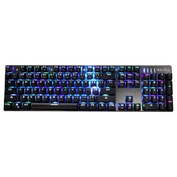 Picture of Velocilinx Brennus 104 Key Programmable Mechanical Gaming Keyboard