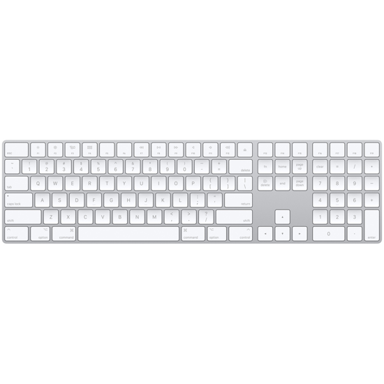 Picture of Magic Keyboard with Numeric Keypad - US English - Silver