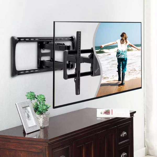 Picture of Member's Mark Full Motion Extended TV Wall Mount with Articulating Dual Swivel Arms for 32"-90" TVs