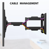 Picture of Member's Mark Full Motion Extended TV Wall Mount with Articulating Dual Swivel Arms for 32"-90" TVs