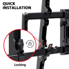 Picture of Member's Mark Full Motion Extended TV Wall Mount with Articulating Dual Swivel Arms for 32"-90" TVs