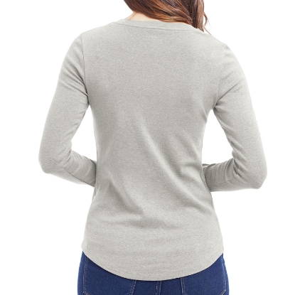 Eddie Bauer Long Sleeve Scoop Neck Cotton Modal Tee