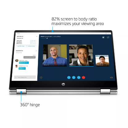 Picture of HP - Pavilion x360 - 15.6" HD Touchscreen 2-in-1 Laptop - 10th Gen Intel Core i5 - 8GB Memory - 512 GB SSD - 2 Year Warranty Care Pack - Windows 10 Home