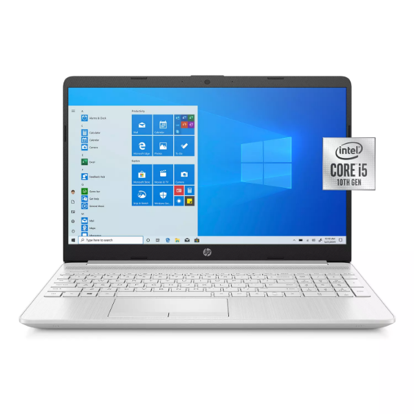 Picture of HP - 15.6" Full HD Laptop - 10th Gen Intel Core i5 - 8GB Memory - 256GB SSD - Intel® UHD Graphics - 2 Year Warranty Care Pack - Windows 10 Home