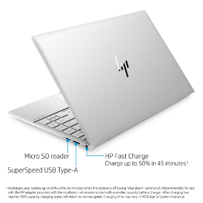 Picture of HP - ENVY - 13.3" Full HD Touchscreen Laptop - Intel® Evo™ platform - 11th Gen Intel Core i7 - 8GB Memory - 512GB SSD - Intel® Iris® Xe Graphics - 2 Year Warranty Care Pack - Windows 10 Home