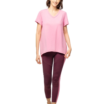 Tangerine Ladies Active Rib Legging