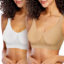 Bali Comfort Revolution Wire Free Shaping Bra- 2 Pack