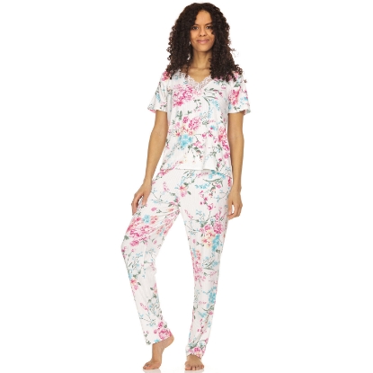 Flora Ladies 2-Piece Pj Set