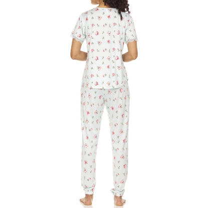Flora Ladies 2-Piece Pj Set