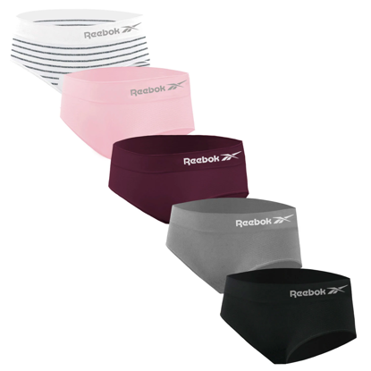 Reebok Ladies 5-pack Seamless Hipster