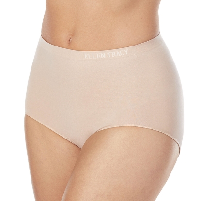 Ellen Tracy Women's Seamless Briefs, 4 Pack