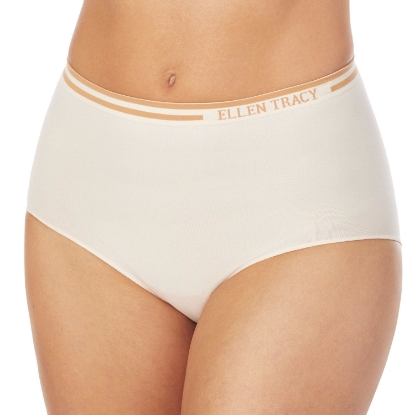 Ellen Tracy Women's Seamless Briefs, 4 Pack