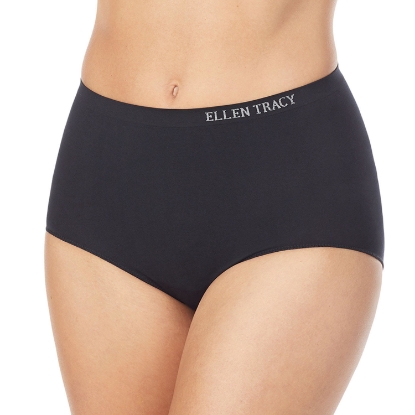 Ellen Tracy Women's Seamless Briefs, 4 Pack