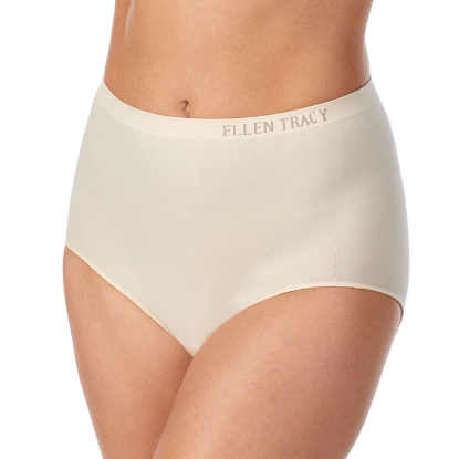 Ellen Tracy Women's Seamless Briefs, 4 Pack