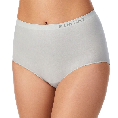 Ellen Tracy Women's Seamless Briefs, 4 Pack