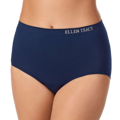 Ellen Tracy Women's Seamless Briefs, 4 Pack